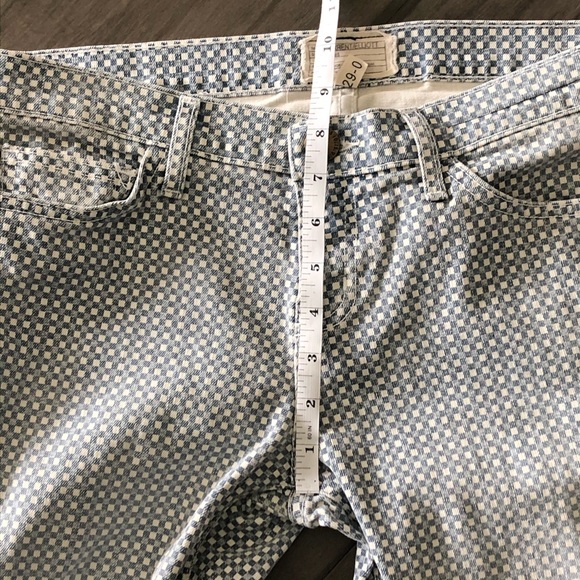 Current/Elliott Stiletto Gingham Jeans - Size 29 - Picture 10 of 10